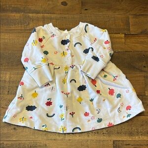 Hanna Andersson Cream Baby Clothing Tag - Red Logo